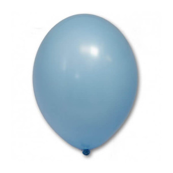 Латексный шар Пастель Экстра Sky Blue 25см 10“ (Голубой)