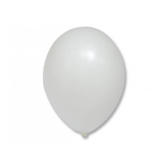Латексный шар Пастель Экстра White 25см 10“ (Белый)